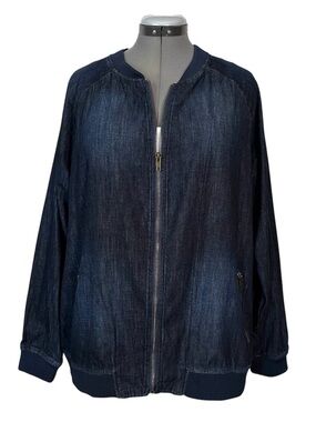 Love & Legend denim zip bomber jacket 20